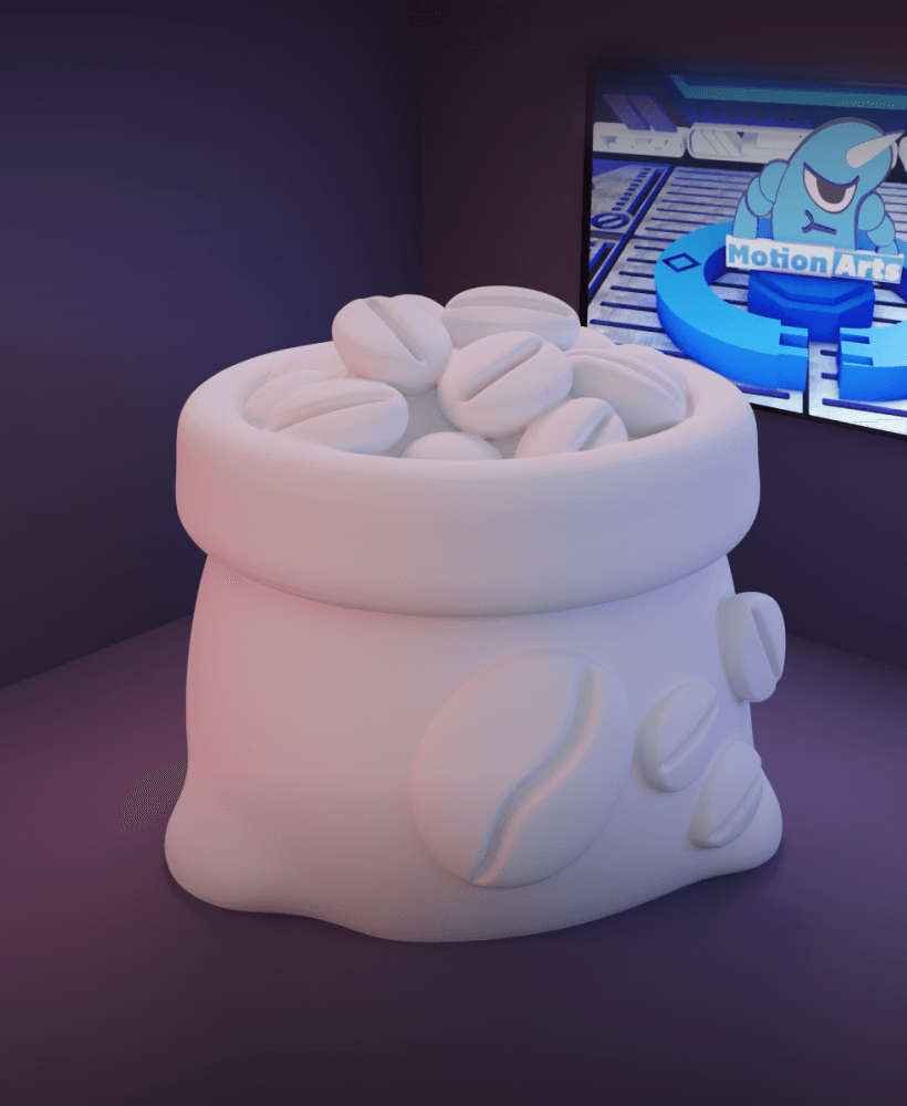 Saco graos cafe.stl 3d model