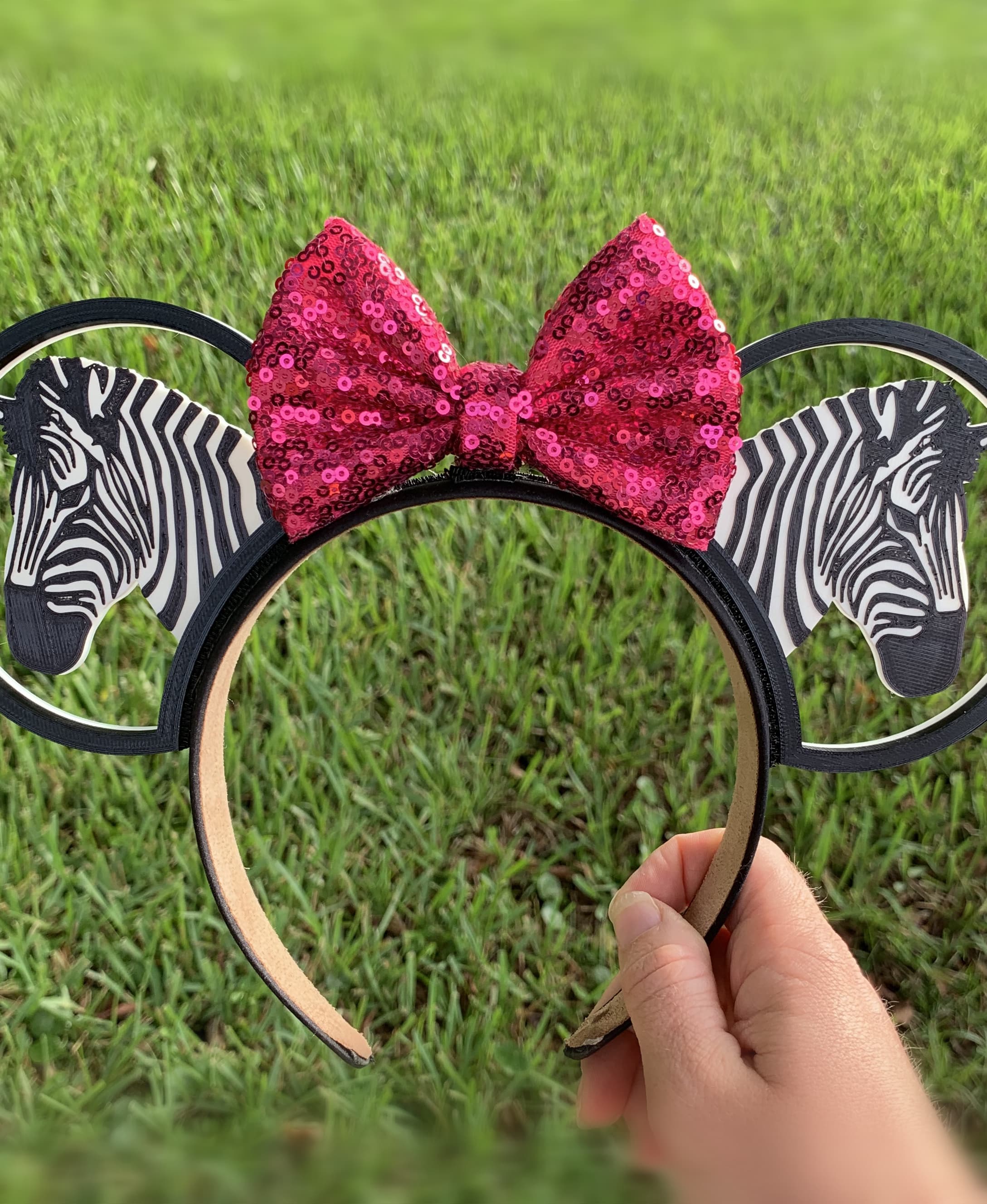Zebra Ears 3d model