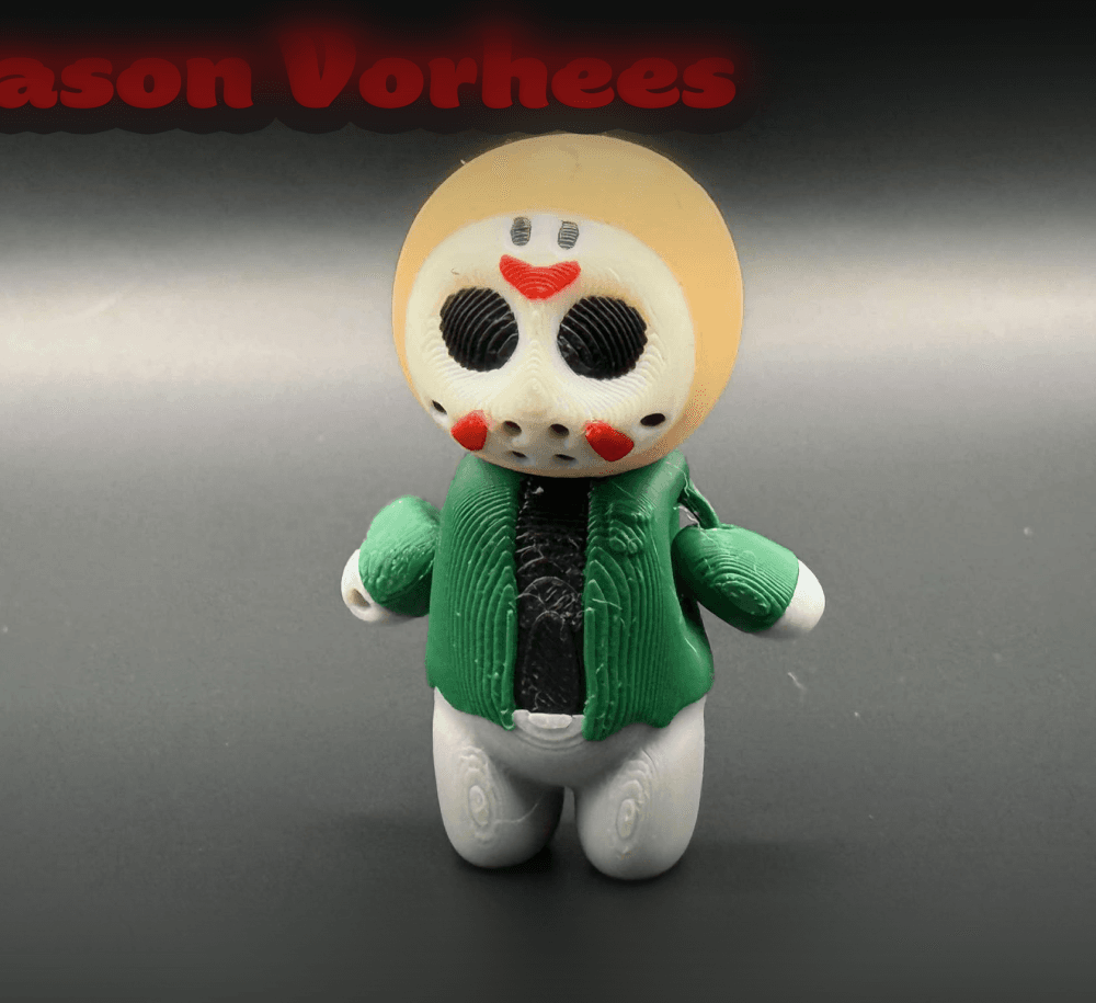 Jason Vorhees Chibi Articulated Figure 3d model