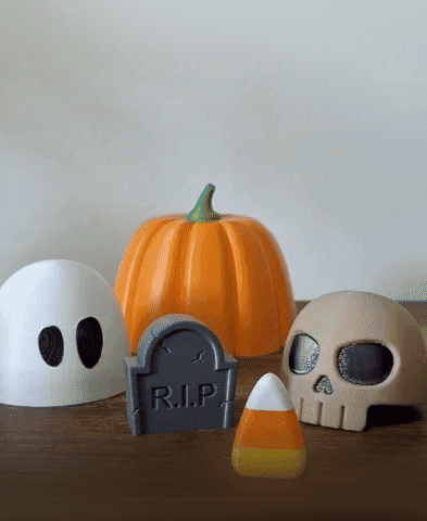 Halloween Matryoshka Doll 3d model
