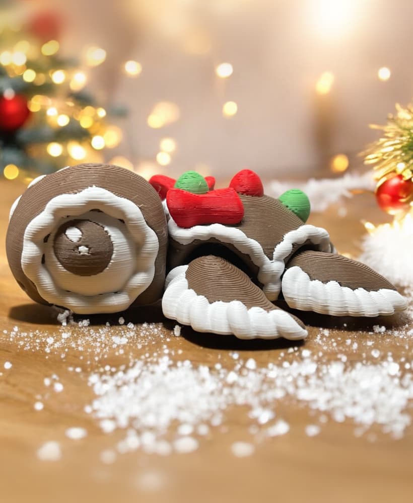 Gingerbread Turtle 3d model