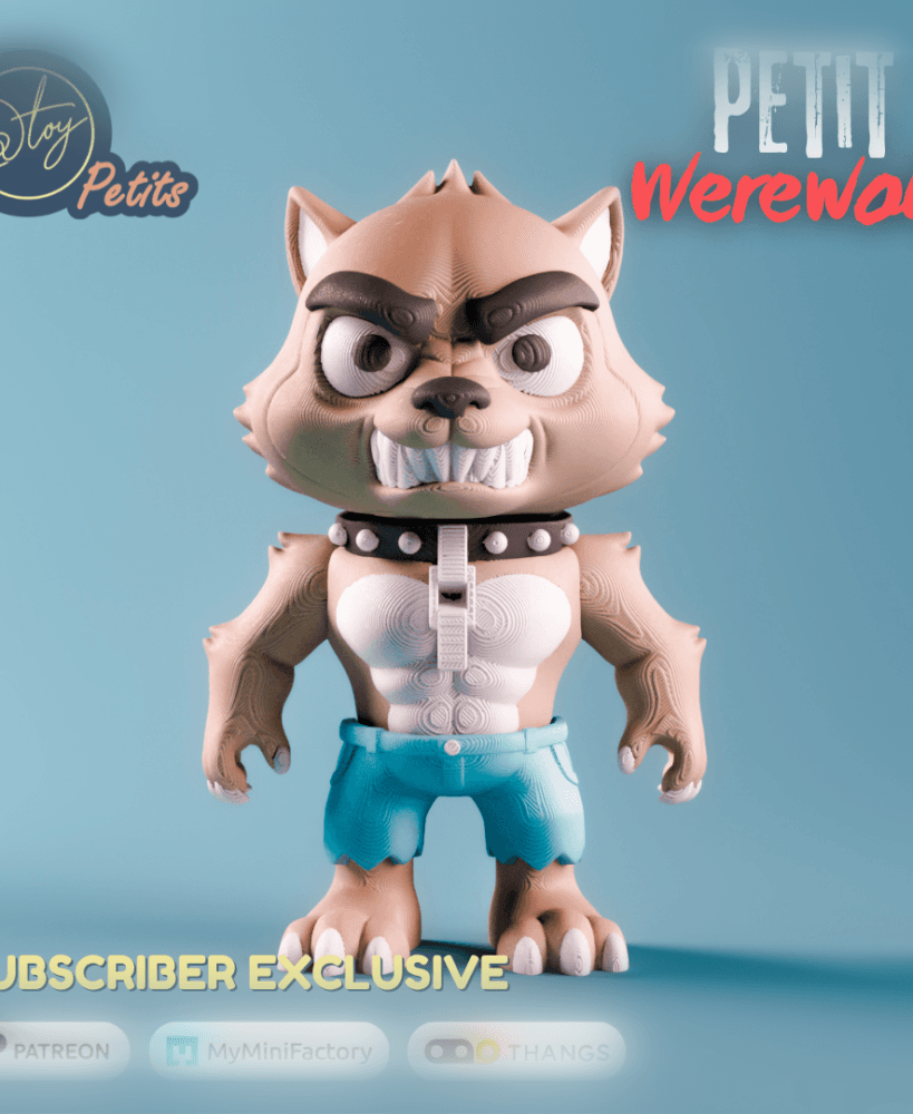 Petit Werewolf 3d model