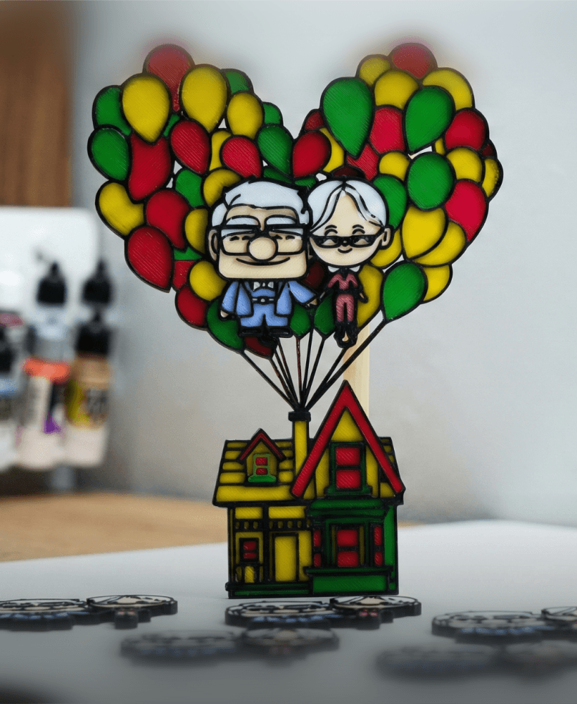 Pixar Up House-Carl and Ellie 3d model