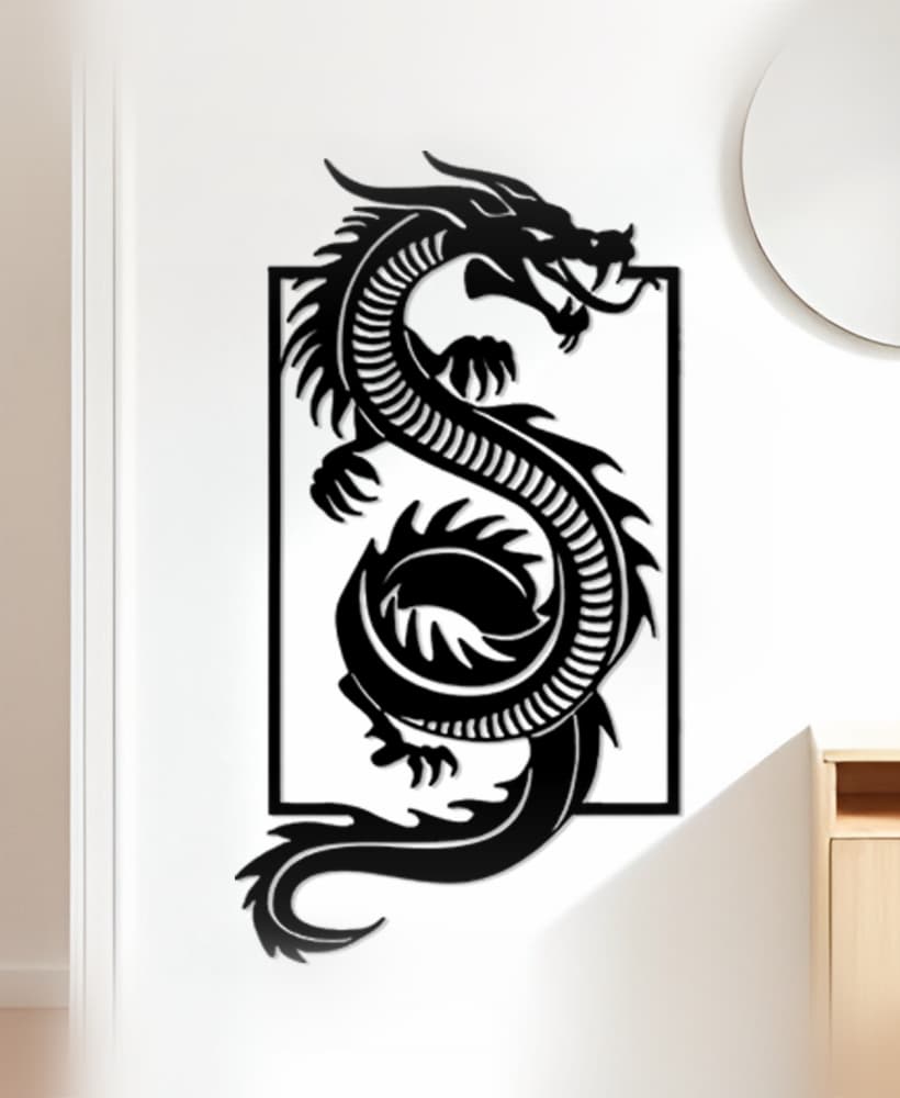 Dragon Wall Art, Wall Decor, Home Decor 3d model