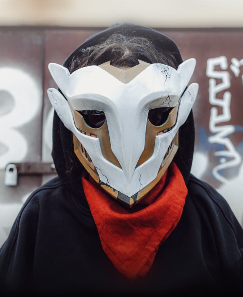 Ekko Firelighter Mask - Arcane 3d model