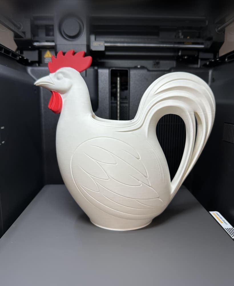 Rooster Watering Can – Farmhouse Planter Watering Pot 3d model