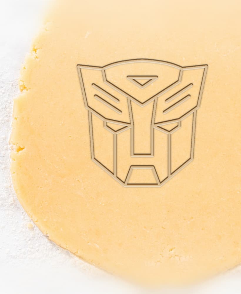 Transformers Cookie Cutter, Biscuit Cutter 3d model