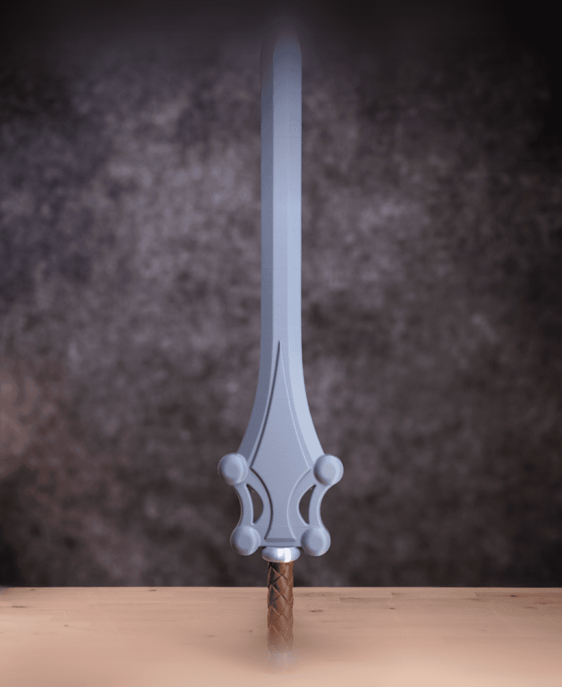 He-Man Sword of Power | No AMS, No Support, No Glue 3d model