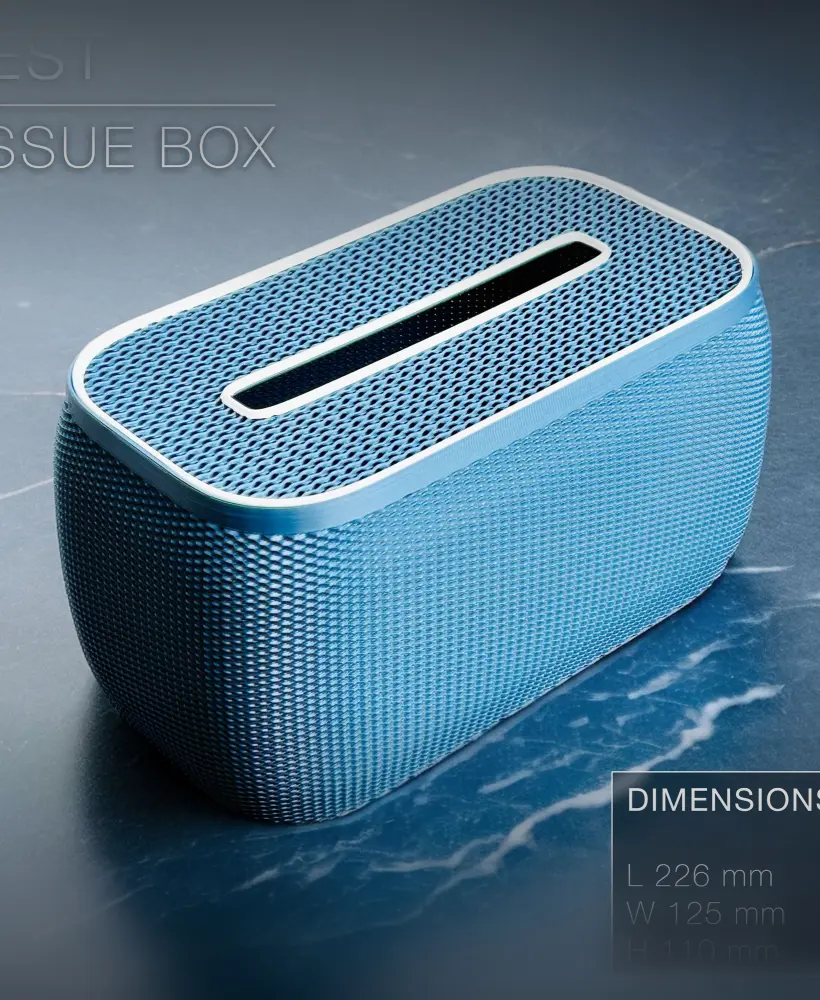 NEST | Wicker Tissue Box 3d model