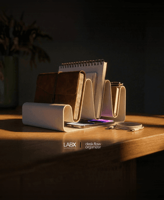 Desk Flow Organizer 3d model