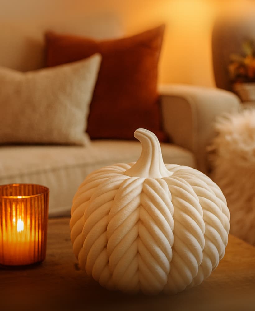 ROPE PUMPKIN / AUTUMN DECOR / HALLOWEEN DECOR / ABSTRACT PUMPKIN 3d model