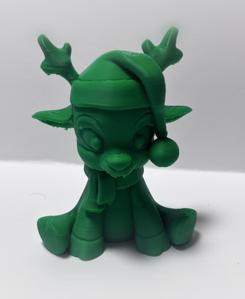 Christmas reindeer 3d model
