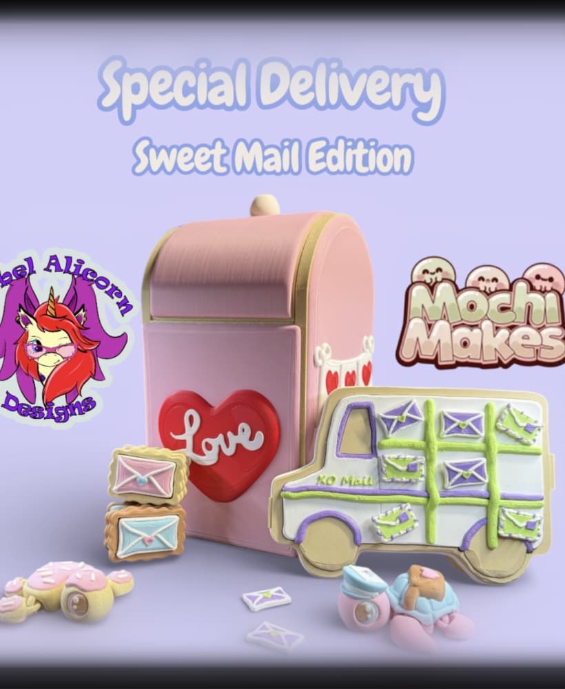 Exclusive: Collab with Mochi Makes - Special Delivery: Sweet Mail Edition 3d model
