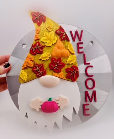 Magnetic Fall Hat For Modular Gnome Sign 3d model