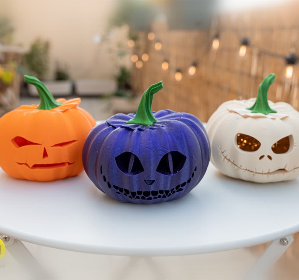 Halloween Pumpkin Lanterns 3d model