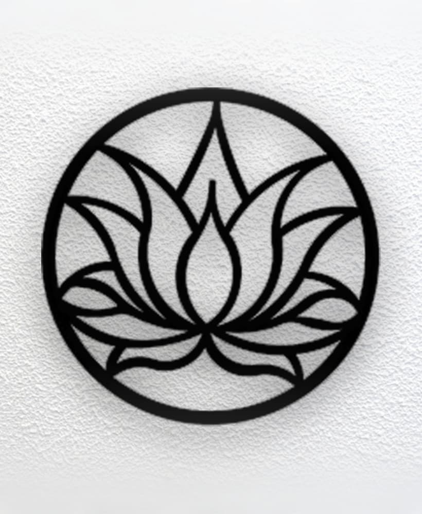 Flower Wall Art 3d model