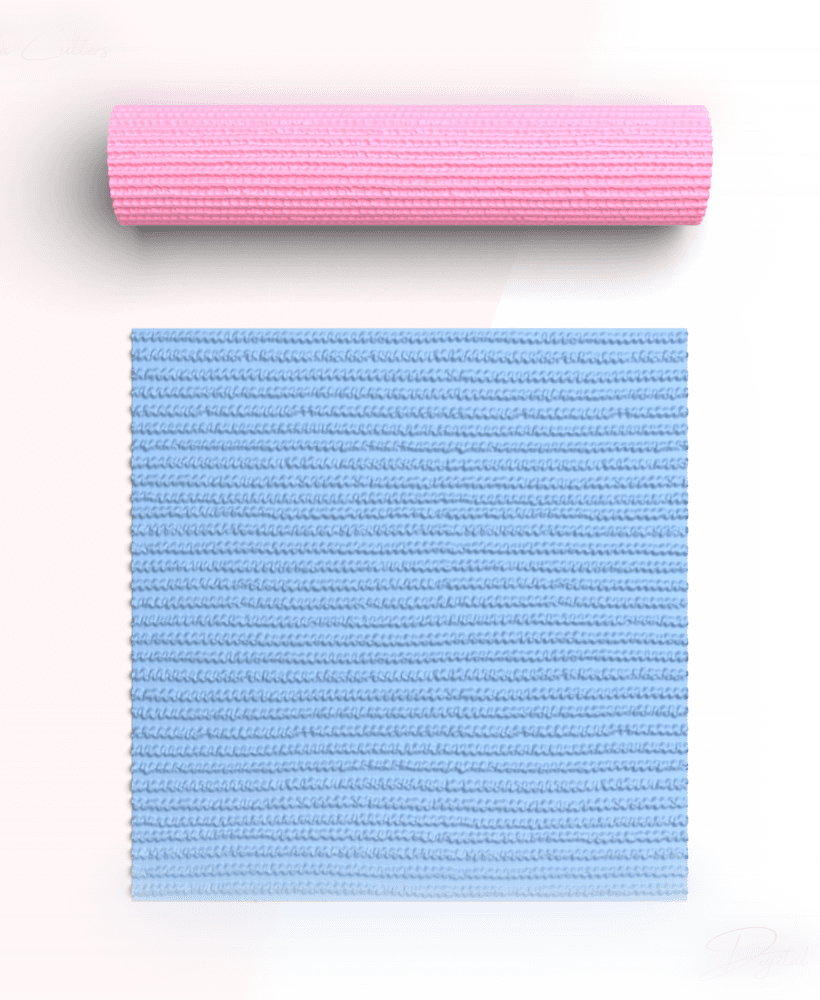 Knit Texture Roller For Polymer Clay, Knitted Clay Texture Rolling Pin, Clay Tool, No: 1423 3d model