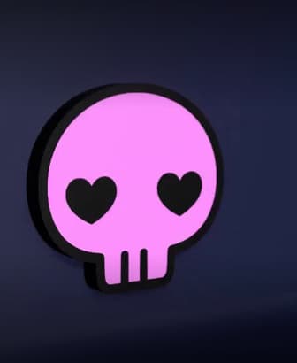 Heart Skull - LED Strip compatible 3d model
