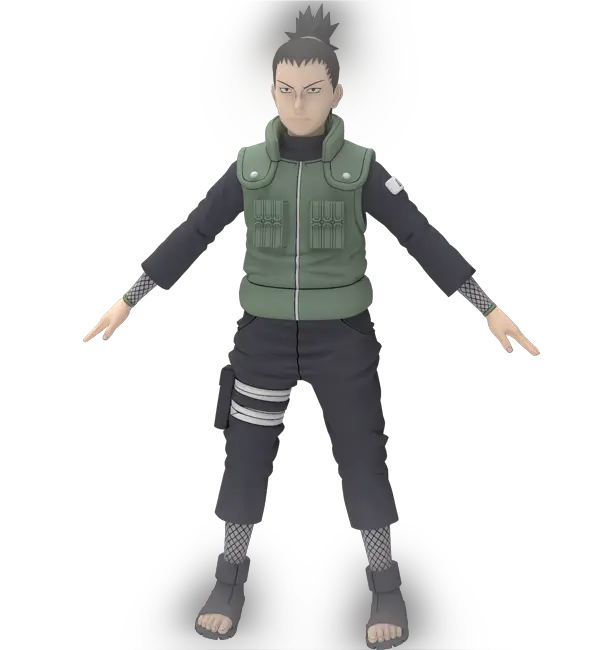 Shikamaru Nara 3d model