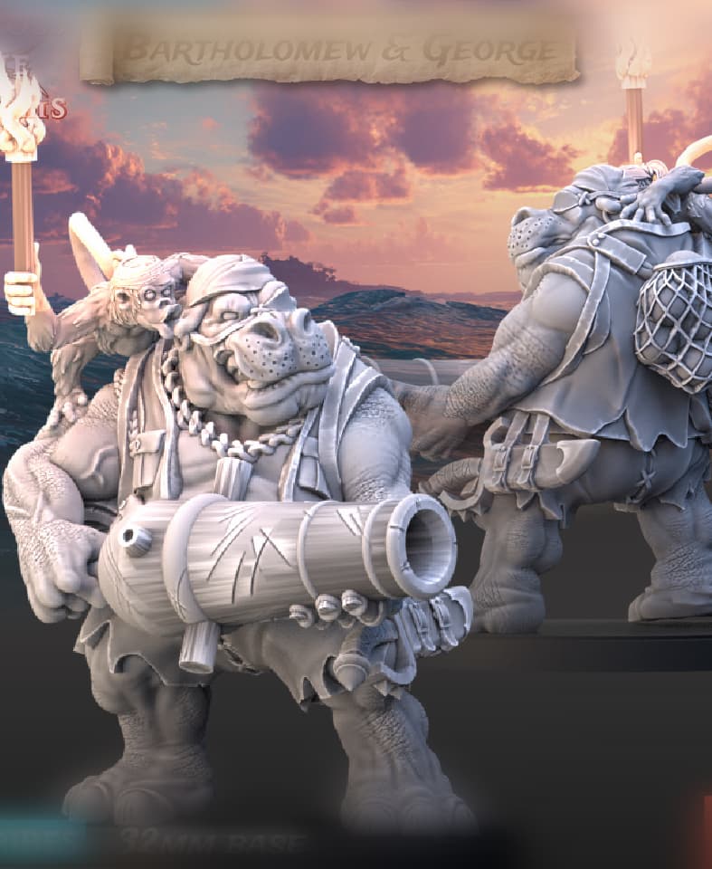 Bartholomew & George 3d model