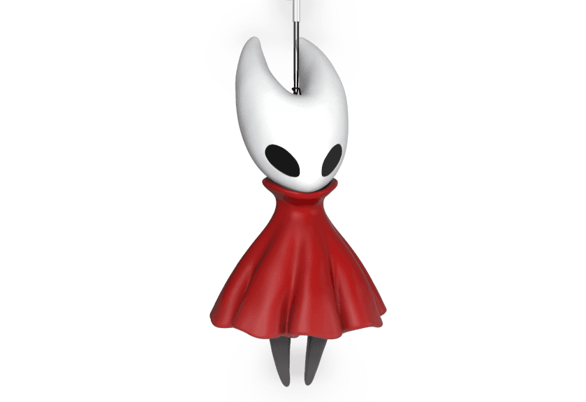 Dangling Doll Keychain 3d model