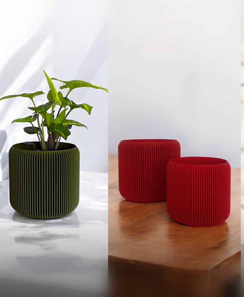 Minimalist Vase Mode Planter Pot 3d model
