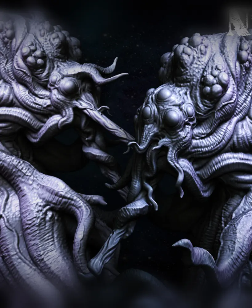 Servitor of the Outer Gods x2 3d model