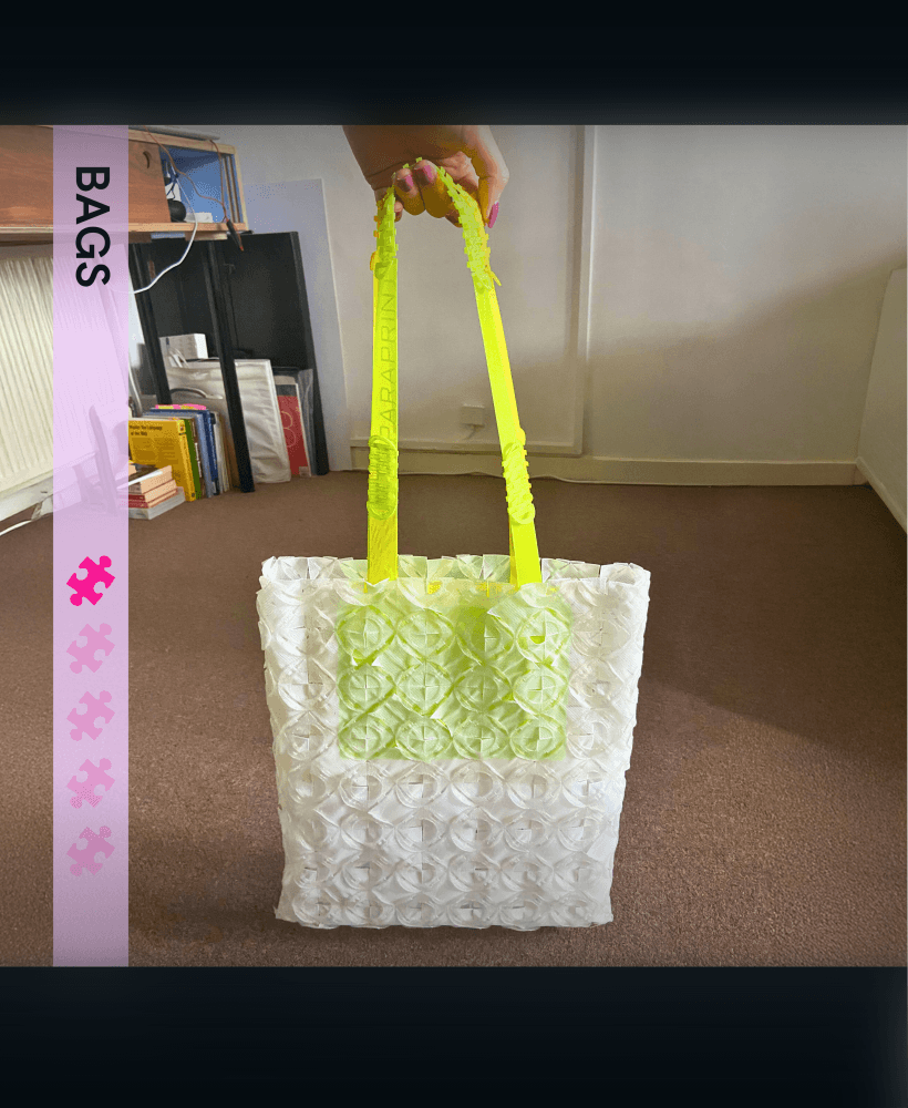 Modular Tote Bag (with Pockets!) 3d model