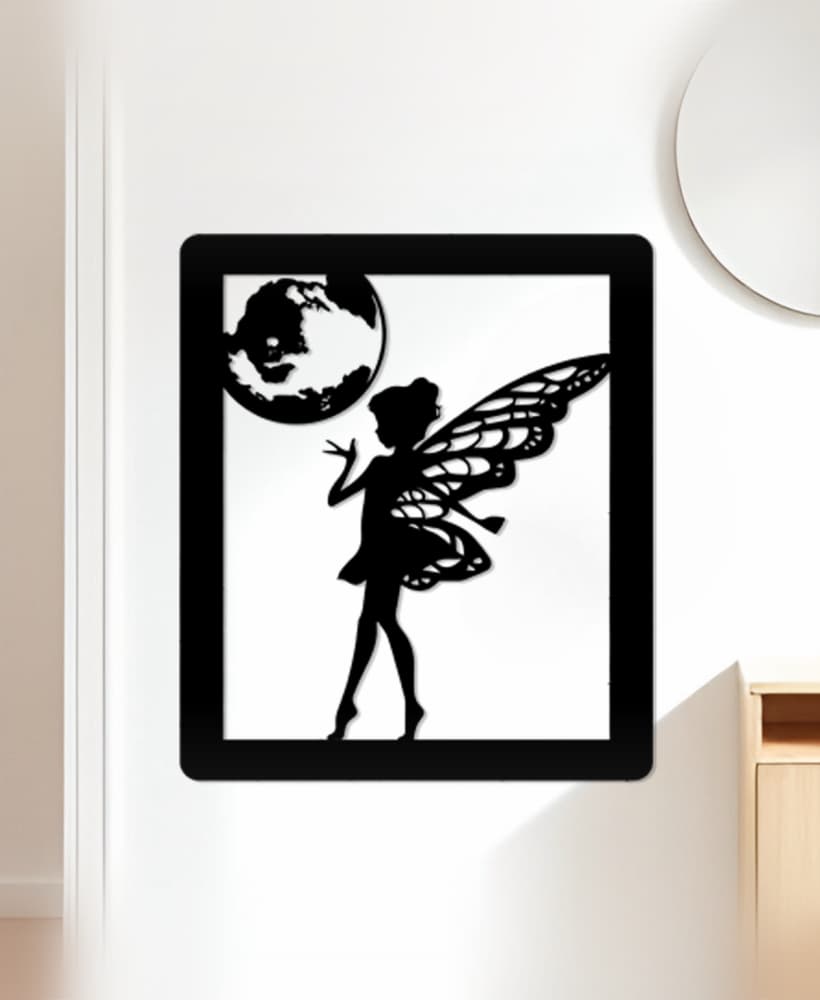 Fairy Wall Art, Wall Decor, Home Decor 3d model