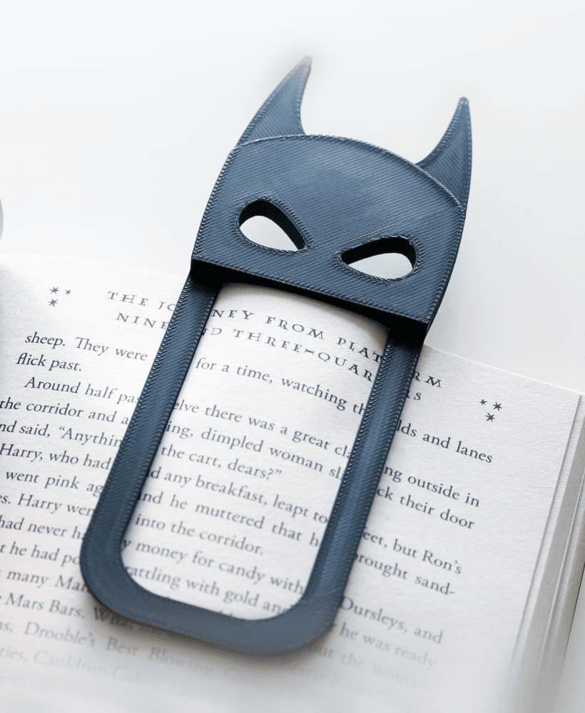 Batman Bookmark - DC Superheroes 3d model