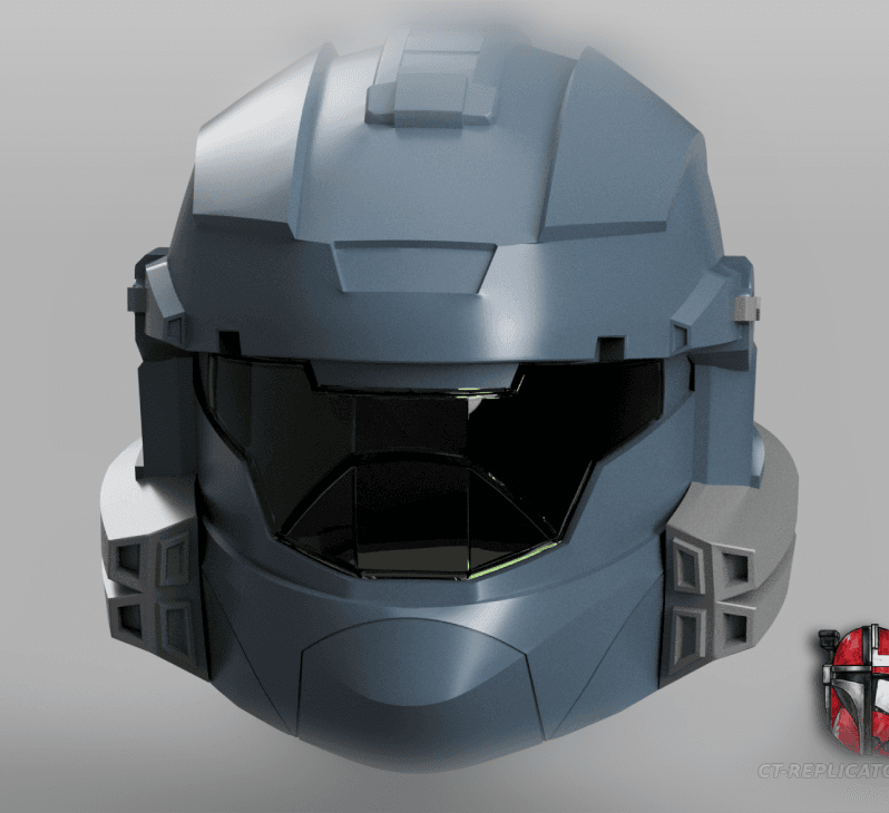 Halo Infinite ODST Hardshell Helmet Cosplay 1:1 Replica 3d model
