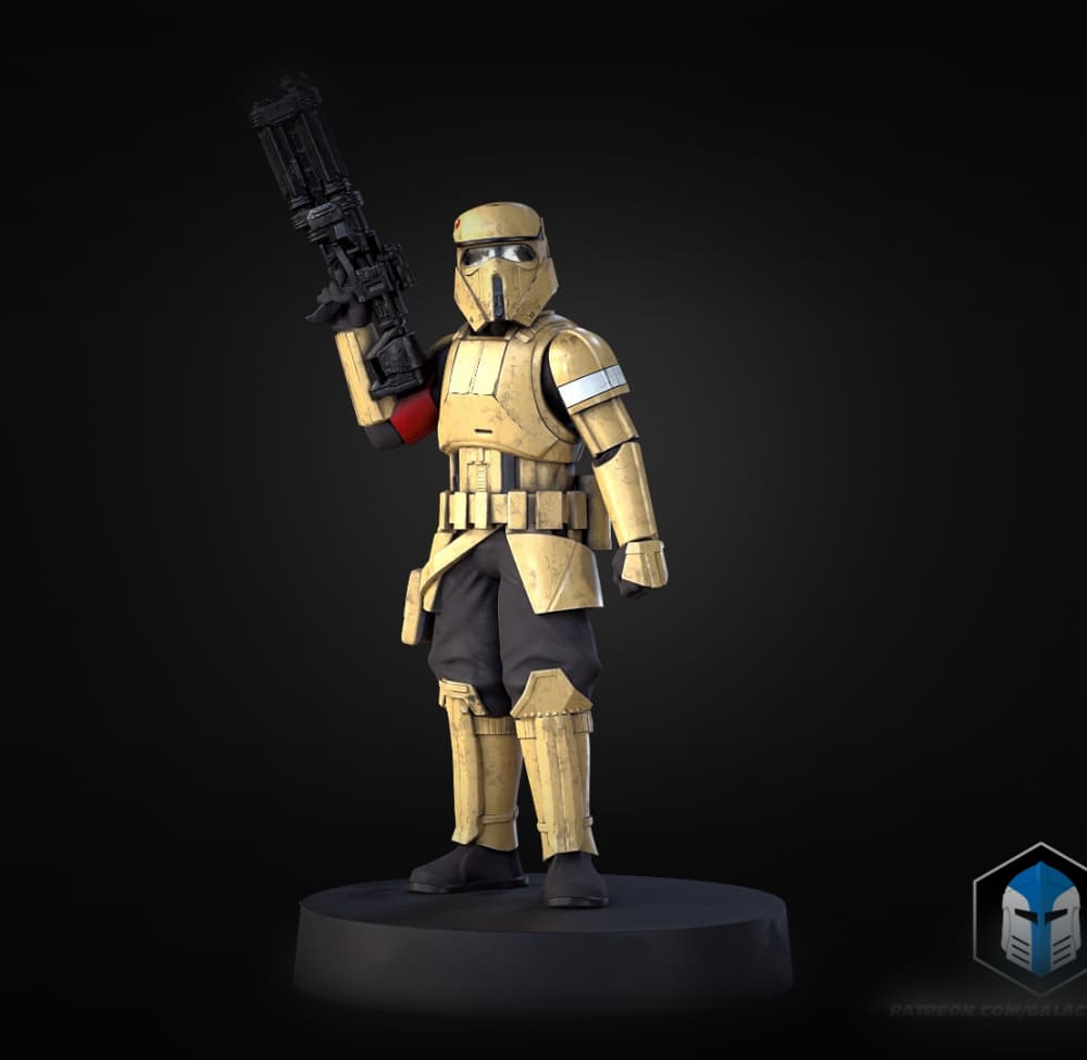 1:48 Scale Shoretroopers - 3D Print Files 3d model
