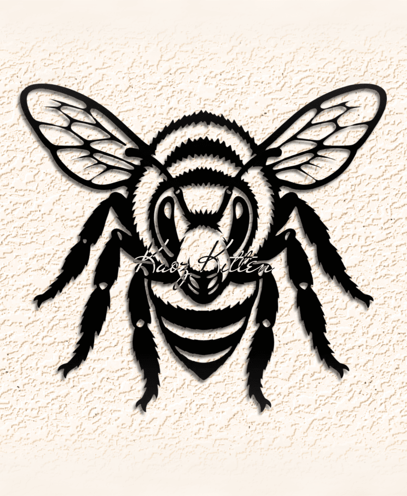 honey-bee-insect wall art home decor 3d model