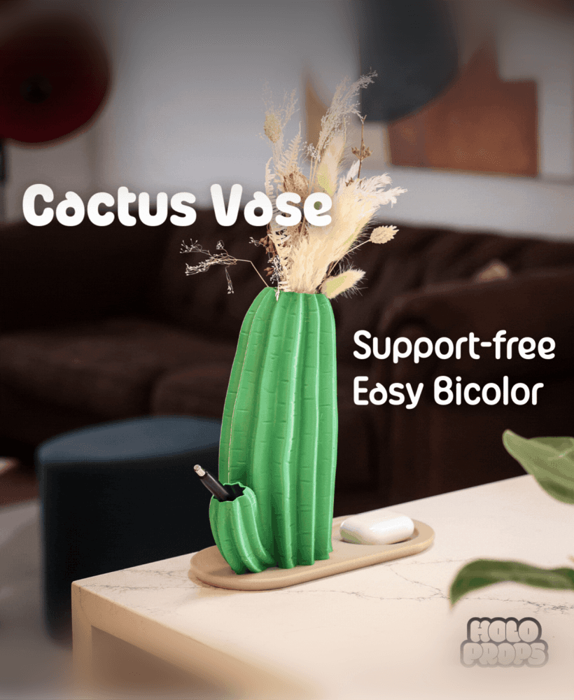 Cactus Vase - Cactus Series 3d model