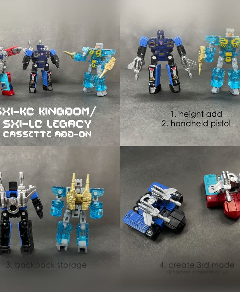 TF Legacy cassette warriors feet 3d model