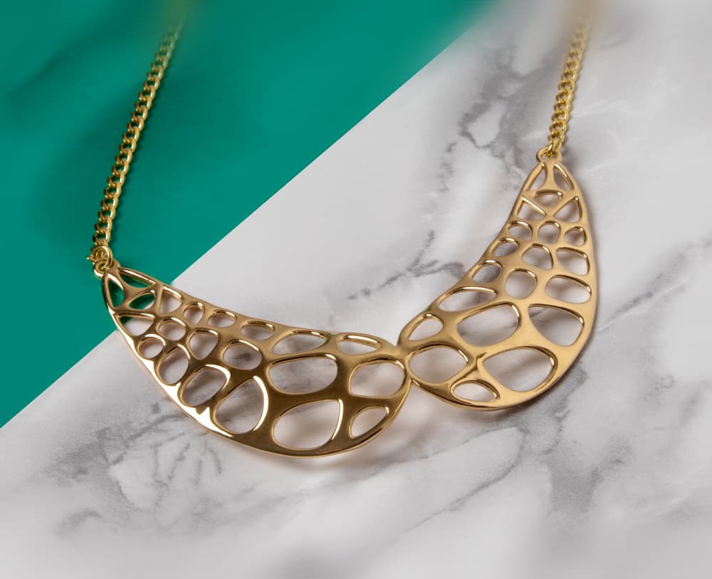 Cellulated Necklace 3d model