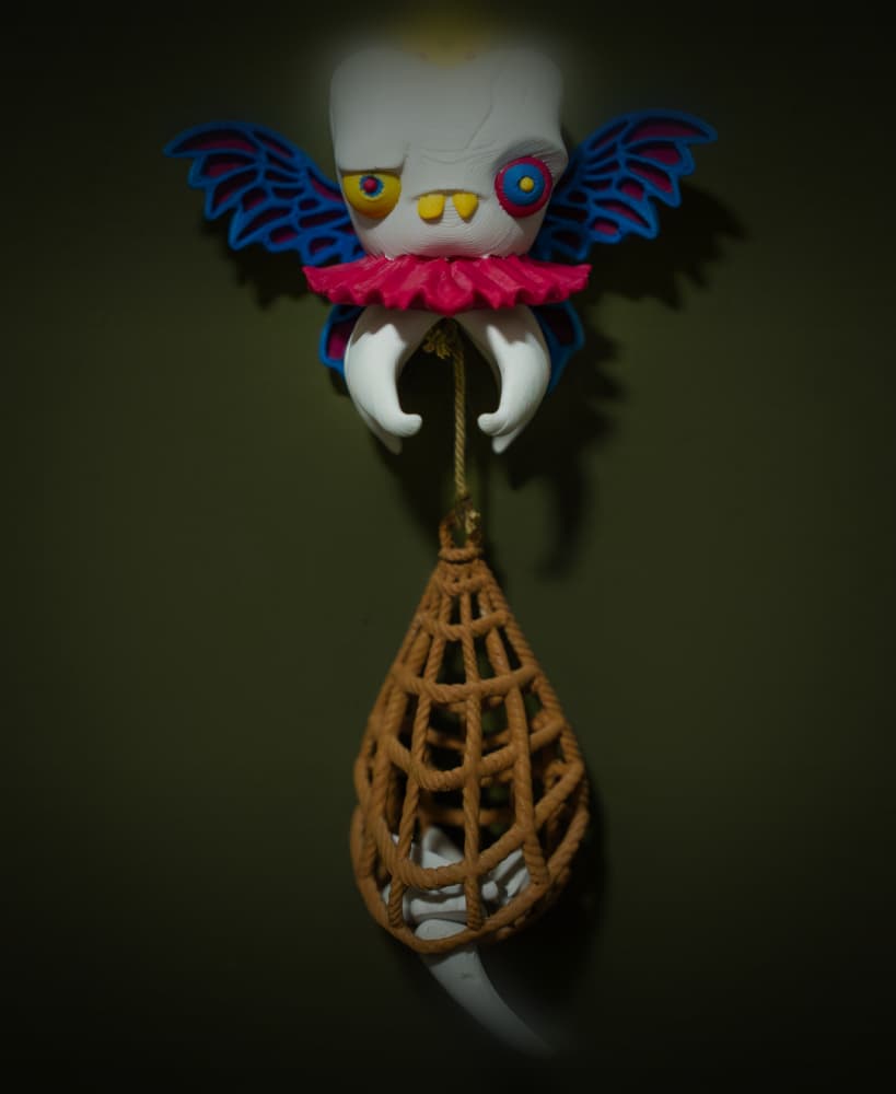 Articulated Twisty Tooth Fairy 3d model