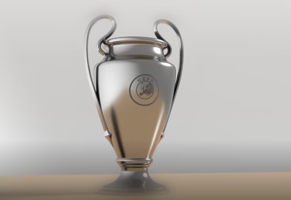 Copa Liga de Campeones 3d model