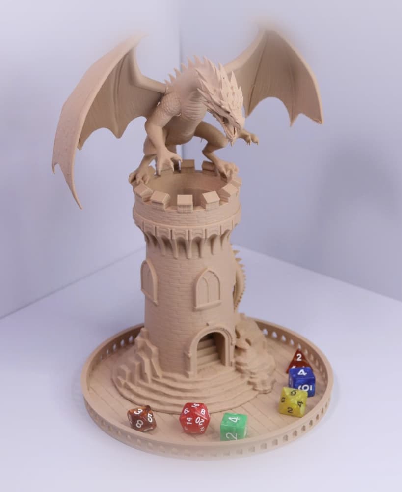 Dragon Dice Tower 3d model