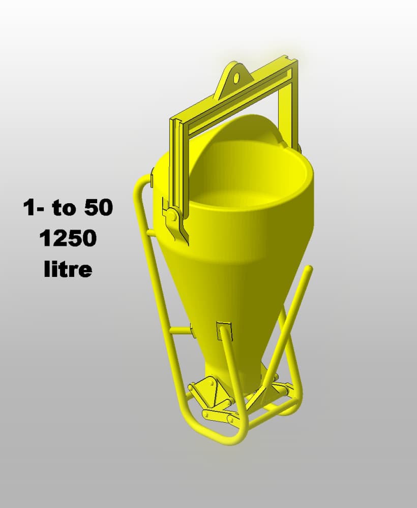 1-50 Concretebucket 1250L.stl 3d model