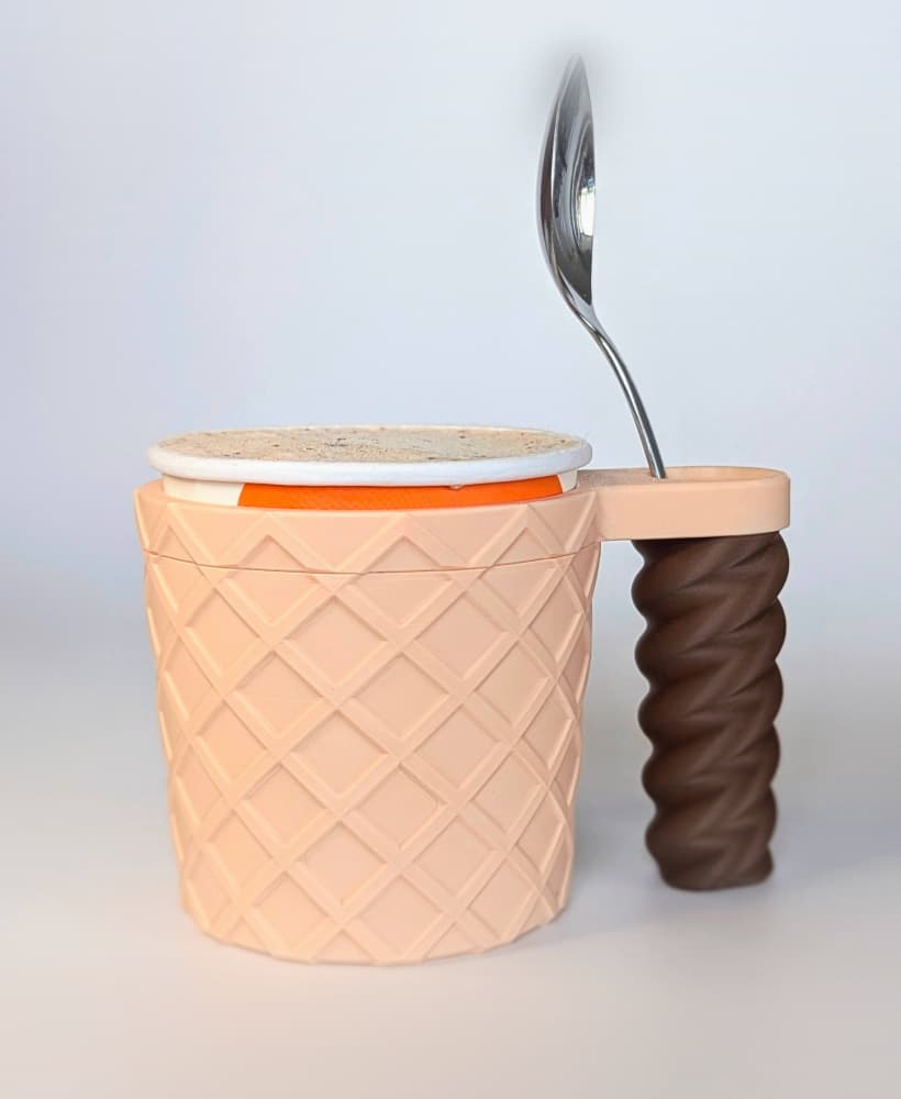 Ice Cream Pint Holder Expansion Pack 1 3d model