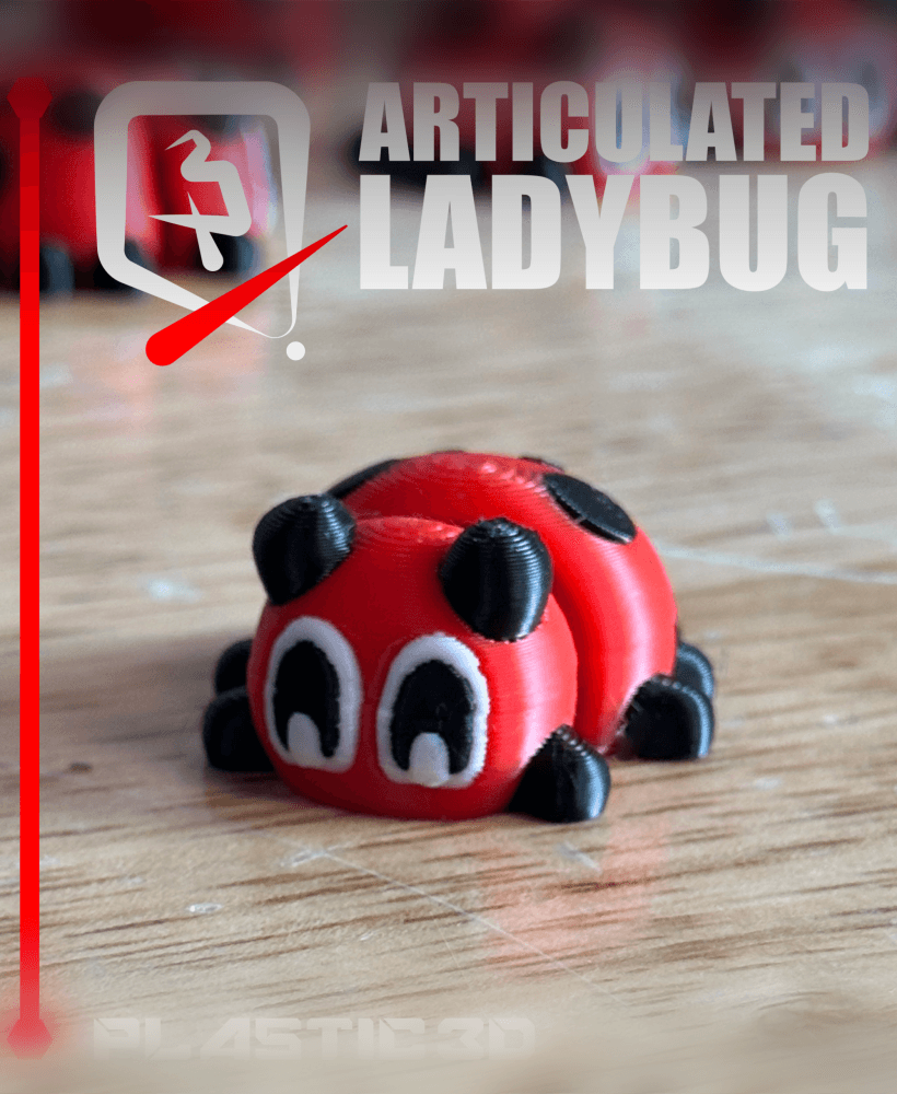 Articulated Ladybug — The Spotted Voyager 3d model