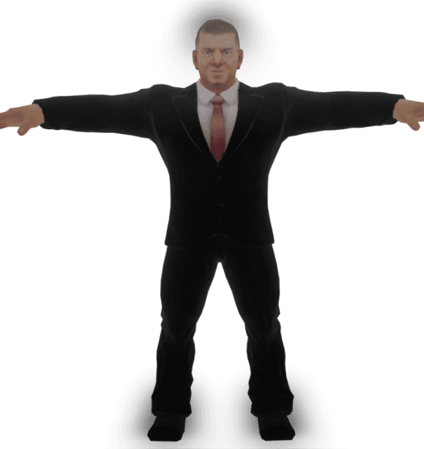 Mr McMahon (Entrance Attire) 3d model