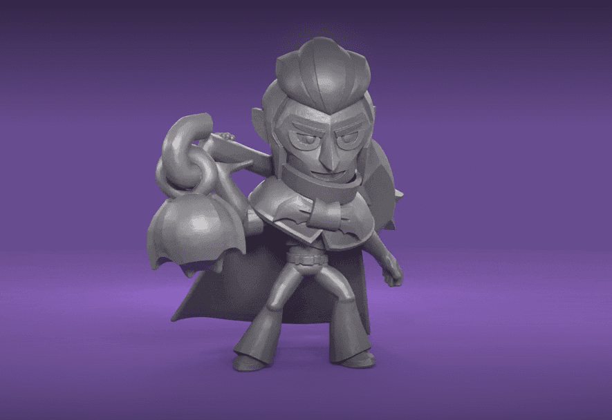 Mortis (Original) - Brawl Stars 3d model