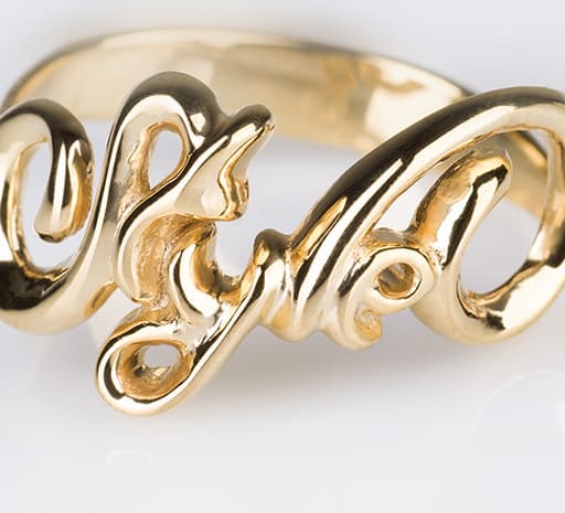 Ring Size 9 Style Ring 3d model