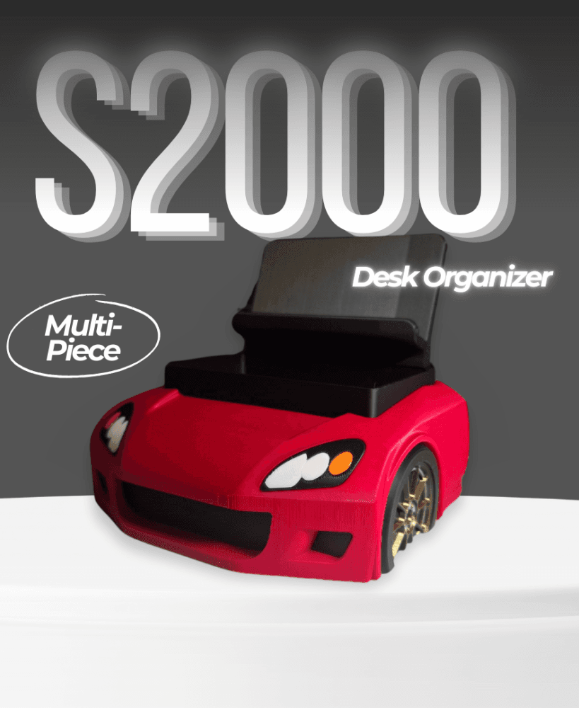 S2000 Desk Organizer 3d model