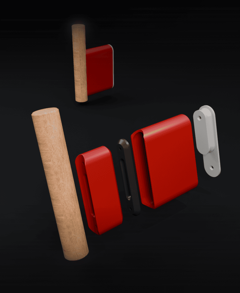 Yet another wall hanger 3d model