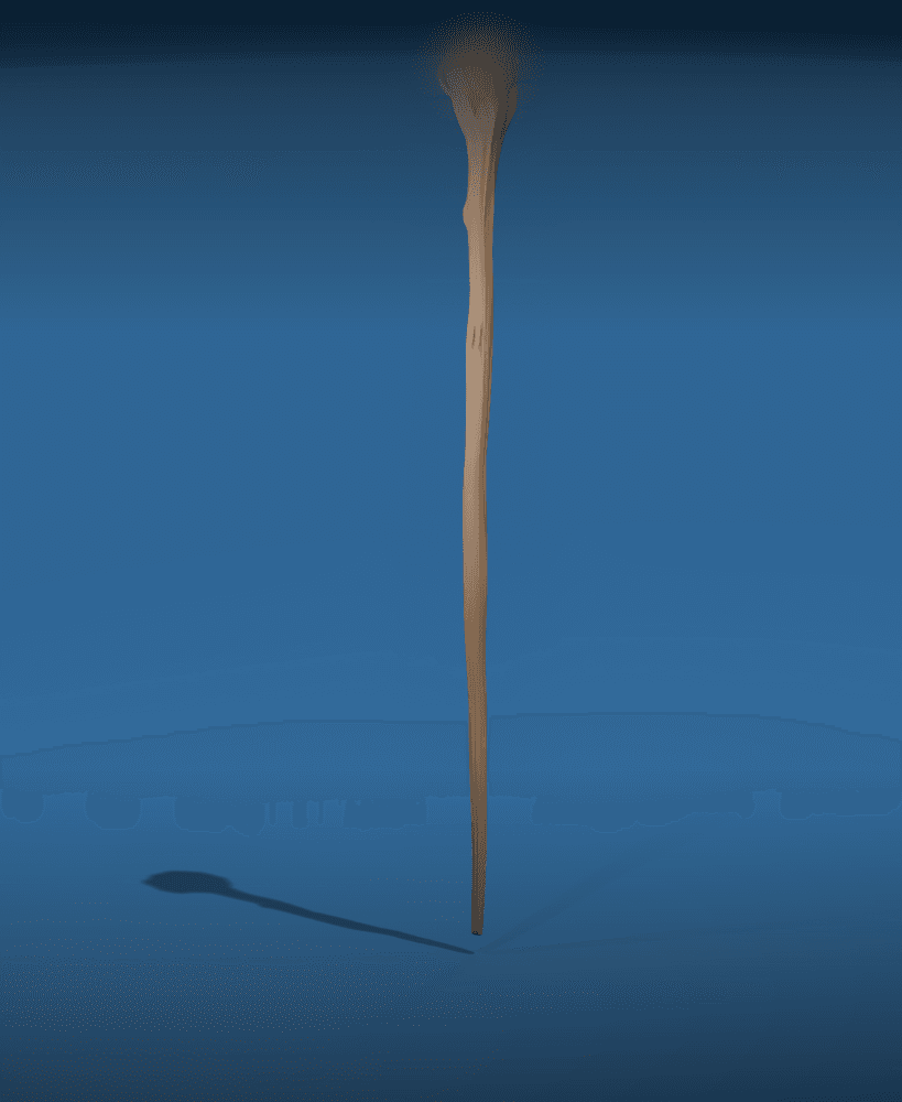 Mage Staff v2 3d model