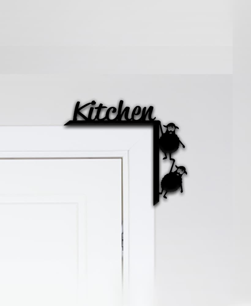 Door Corner Decor 3d model