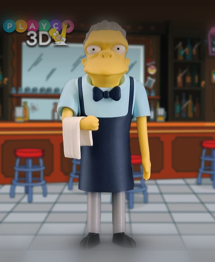 Moe Szyslak 3d model